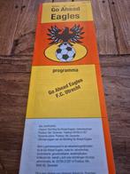 GO AHEAD EAGLES  - FC UTRECHT, Verzamelen, Sportartikelen en Voetbal, Ophalen of Verzenden, Zo goed als nieuw, F.C. Utrecht, Poster, Plaatje of Sticker