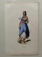 8 etsen uiit 1844, Gebruikt, Klederdracht, Ophalen of Verzenden, Voor 1940