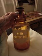 Apothekers fles ongeveer 25 cm, jaren 60, Antiek en Kunst, Antiek | Glas en Kristal, Ophalen of Verzenden