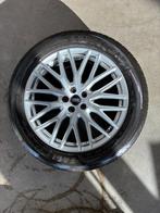 Audi Q7 zomerbanden Goodyear 285 45 20 originele velgen tpms, Auto-onderdelen, Banden en Velgen, Ophalen, Gebruikt, 285 mm, Banden en Velgen