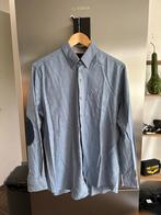 Blauw overhemd Umano - Maat L, Ophalen of Verzenden, Zo goed als nieuw, Blauw, Halswijdte 39/40 (M)