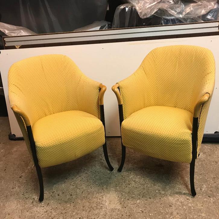 4 IZGS Giorgetti Progetti  fauteuil stoel Centro Ricerche, Huis en Inrichting, Fauteuils, Gebruikt, 50 tot 75 cm, 75 tot 100 cm