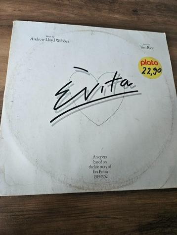 Lp vinyl soundtrack Evita beschikbaar voor biedingen