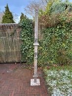 2 Gegalvaniseerde ijzeren staanders/kolommen 80x80x2250mm, Ophalen of Verzenden