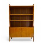 Vintage boekenkast uit Zweden, Huis en Inrichting, Kasten | Boekenkasten, Ophalen, 100 tot 150 cm, ?, Mid-century | Vintage | Scandinavisch