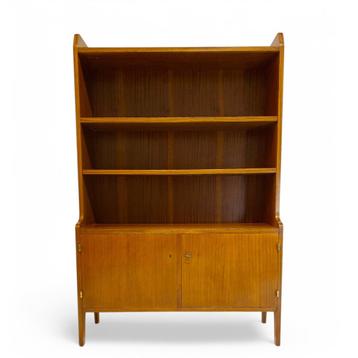 Vintage boekenkast uit Zweden beschikbaar voor biedingen