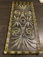 Vintage Walther Glas “Komet” dessert schaal, kristal, 33x15, Antiek en Kunst, Antiek | Glas en Kristal, Ophalen of Verzenden