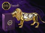 Leeuw 24k goud verguld met Swarovski kristallen, Verzenden, Pjmink@casema.nl, Nieuw, Mvm detalhandel