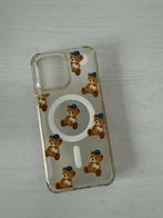 iPhone 16 Pro Max Transparant Hoesje met Beer, Ophalen of Verzenden, Zo goed als nieuw, Hoesje of Tasje