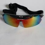 Originele Oakley M Frame Sweep – Fire Iridium  Met Hoofdband, Zonnebril, Ophalen of Verzenden, Zo goed als nieuw, Oakley