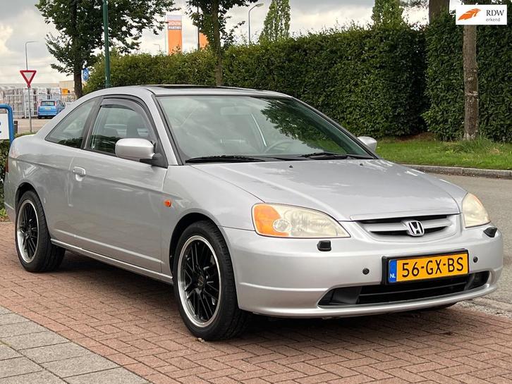 Honda Civic Coupé 1.7i ES VTec ^^Automaat| APK 08-2026!, Auto's, Honda, Bedrijf, Te koop, Civic, ABS, Airbags, Airconditioning