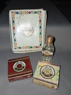 Volle parfum miniatuur  Roger & gallet + 2 zeepjes oudje, Ophalen of Verzenden, Gebruikt, Miniatuur, Gevuld