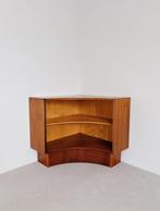 VINTAGE HOEKKAST MET LEGPLANK, Huis en Inrichting, Kasten | Overige, Gebruikt, -, -, Ophalen of Verzenden