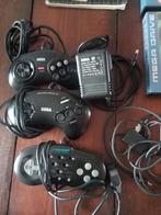 VINTAGE 16-BIT MEGA DRIVE SEGA SPELCOMPUTER., Mega Drive, Met games, Ophalen of Verzenden, Zo goed als nieuw