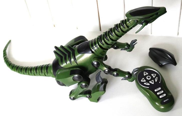 Robot Dino - Robotyrannus van Wow Wee Robotics - 2006, Kinderen en Baby's, Speelgoed | Actiefiguren, Zo goed als nieuw, Ophalen