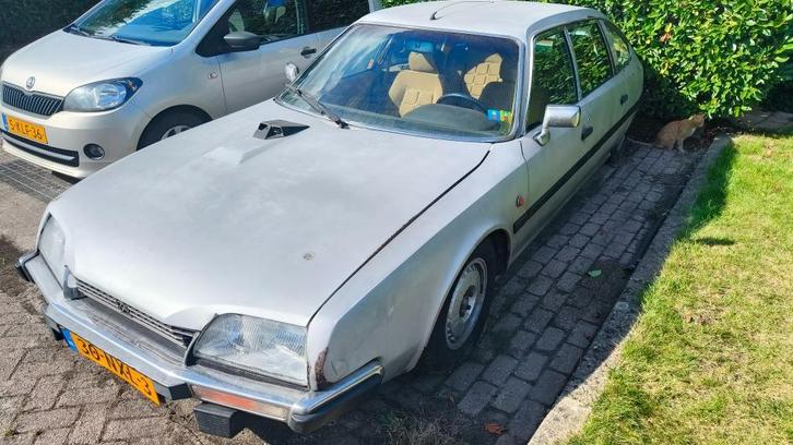Citroën CX 2.4 Prestige INJ aut 1984 Grijs, Auto's, Citroën, Particulier, CX, Benzine, Sedan, Automaat, Geïmporteerd, Zilver of Grijs