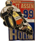 Pin Dutch TT Assen 1999, Verzamelen, Speldjes, Pins en Buttons, Sport, Gebruikt, Ophalen of Verzenden, Speldje of Pin