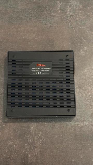 Android TV Kastje - H96 Max 4K Ultra HD beschikbaar voor biedingen