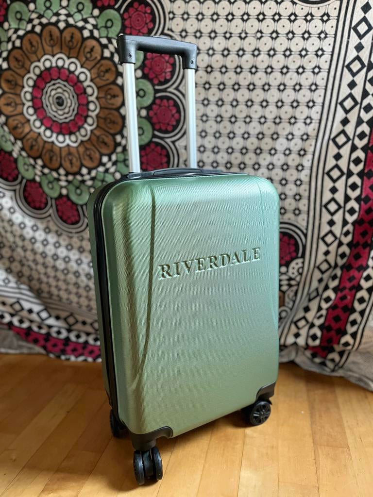 Riverdale Limited Edition Cabin Koffer. Handbagage, Wieltjes, 50 tot 60 cm, Hard kunststof, Nieuw