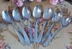 Set van 7 mooie brocante dinerlepels, verschillende merken, Ophalen of Verzenden