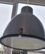 Grote fabriekslamp hanglamp industriële lamp 2 stuks, Minder dan 50 cm, Gebruikt, Ophalen of Verzenden, Metaal
