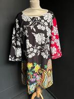 Gekleurde dames jurk van DESIGUAL maat 46, Ophalen of Verzenden, Zo goed als nieuw, Desigual, Maat 46/48 (XL) of groter