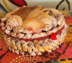 Vintage/Spaans/Schelpendoosje/Souvenir, Antiek en Kunst, Ophalen of Verzenden