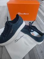 Santoni DBS Sneakers - Blauw - Maat 42, Blauw, Ophalen of Verzenden, Santoni, Sneakers of Gympen