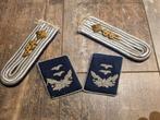 Duits WOII  schouderstukken kraagspiegels luftwaffe arzt, Ophalen of Verzenden, Luchtmacht, Duitsland
