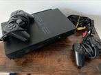 Playstation 2 console + 2 controllers, Spelcomputers en Games, Spelcomputers | Sony PlayStation 2, Zo goed als nieuw, Ophalen
