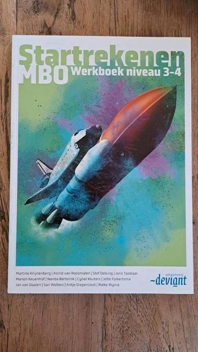 Studiereader Startrekenen MBO niv. 3-4 ECK NIEUW!!, Boeken, Schoolboeken, Nieuw, Nederlands, Overige niveaus, Ophalen of Verzenden
