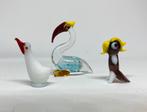 Letterbak miniatuur vogeltjes vintage, Antiek en Kunst, Ophalen of Verzenden