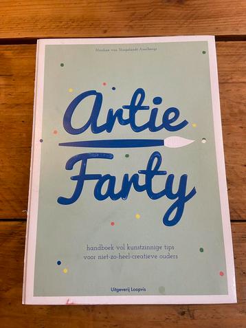 Artie Farty: boek met kunstzinnige tips voor kids
