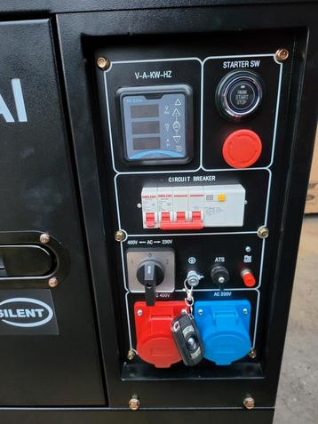 Hyundai HDG 96 generator aggregaat 8.1kva NIEUW  beschikbaar voor biedingen