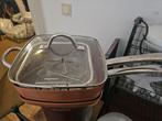 Copper chef pannen nieuw, Ophalen of Verzenden, Nieuw, Rvs, Pannenset