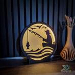 Decoratieve Lamp - Visser, Kunststof, Ophalen of Verzenden, Zo goed als nieuw, Modern