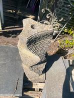 Fontijn Hardsteen incl. Rooster en vijverbak, Tuin en Terras, Ophalen, Zo goed als nieuw, Hardsteen, Waterornament