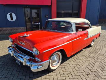 1955 Bel Air Hardop Coupe V8, gerestaureerd, mooie classic! beschikbaar voor biedingen