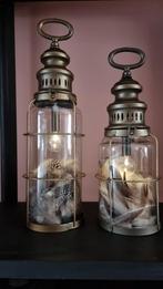 NIEUWE Bronskleurige Olie Lampen - INFO ZIE ADVERTENTIE, Ophalen of Verzenden, Nieuw, Minder dan 50 cm