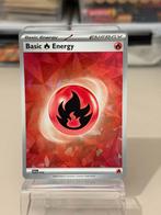 Shattered Holo Basic Fire Energy SVE010, Ophalen of Verzenden, Zo goed als nieuw