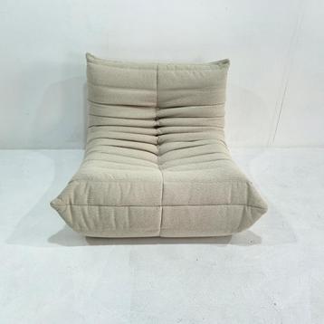 Modulaire Togo 1-Zits bank teddy stof kleur: Beige beschikbaar voor biedingen