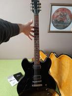 2014 Gibson ES-335 Memphis Studio Ebony, Gibson, Ophalen of Verzenden, Zo goed als nieuw, Semi-solid body