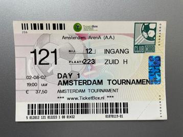 Ticket Ajax - Amsterdam Tournament (2002) beschikbaar voor biedingen