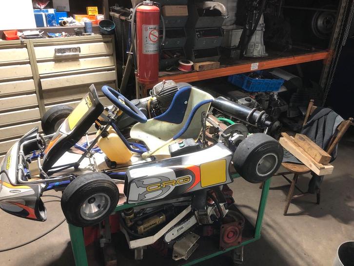 Kinderkart CRG IAME motor kinderen kart mini, Sport en Fitness, Karting, Gebruikt, Kart, Ophalen