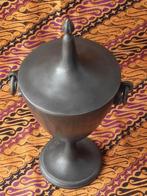 Mooie antieke bokaal uit Duitsland van tin 31 cm., Ophalen of Verzenden