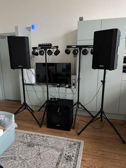 Geluidsinstallatie HUREN, Audio, Tv en Foto, Luidsprekers, Zo goed als nieuw, Subwoofer, 120 watt of meer, Ophalen of Verzenden