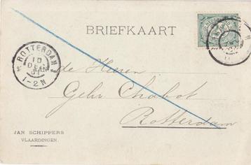 Briefkaart – Vlaardingen – Rotterdam – 1901 beschikbaar voor biedingen