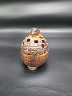 Keramieken wierookpot in de vorm van een adelaar, Gebruikt, Ophalen of Verzenden, Overige materialen, Bruin