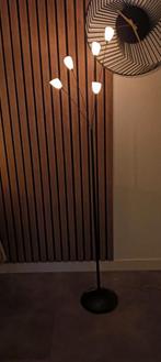 Stijlvolle Staande Lamp met Dimmer, Huis en Inrichting, Lampen | Vloerlampen, Ophalen, Gebruikt, Glas, Modern