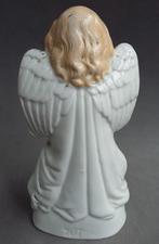 Om 1850 - 1900 Brussels Porselein Boeren Engel Beeld Beeldje, Antiek en Kunst, Antiek | Porselein, Ophalen of Verzenden